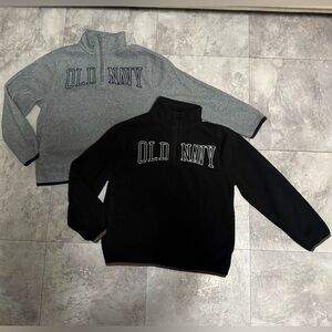 Boys half zip sweater